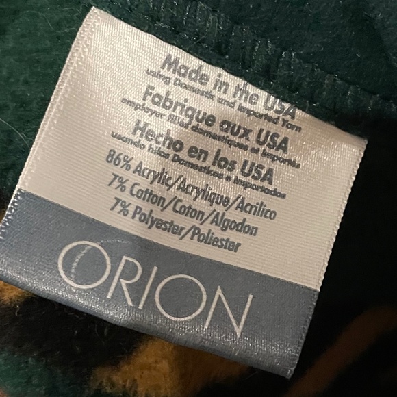 RESERVED!! Vintage Biederlack Fleece "wild horses" blanket - Picture 5 of 6